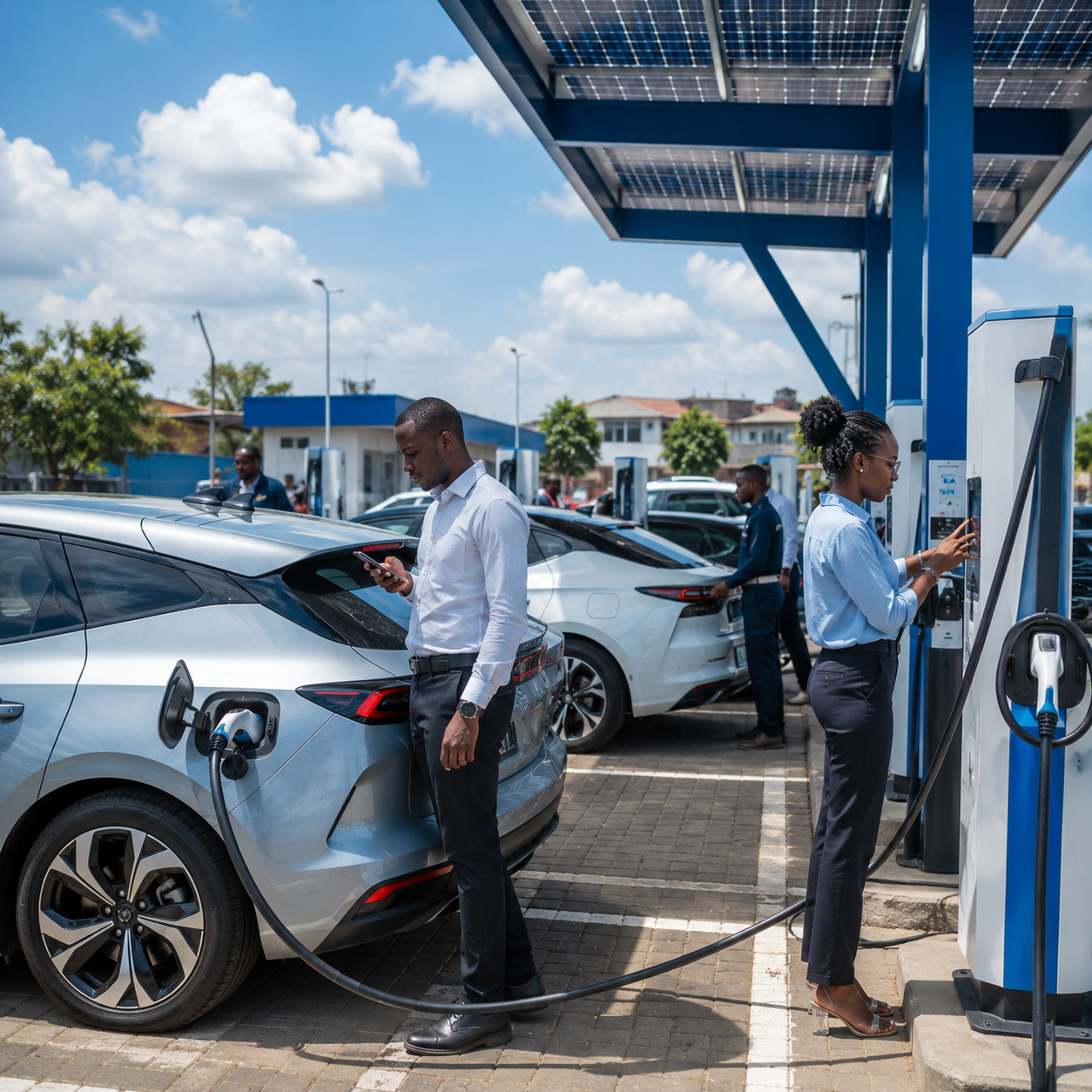Flotte de véhicules PAM AUTO — Prestige Africa Motors, Automobile & Transport NONTHON GROUP
