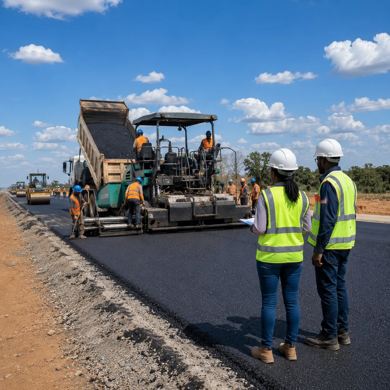 Construction de routes et infrastructure routière — BTP NONTHON GROUP, Côte d'Ivoire