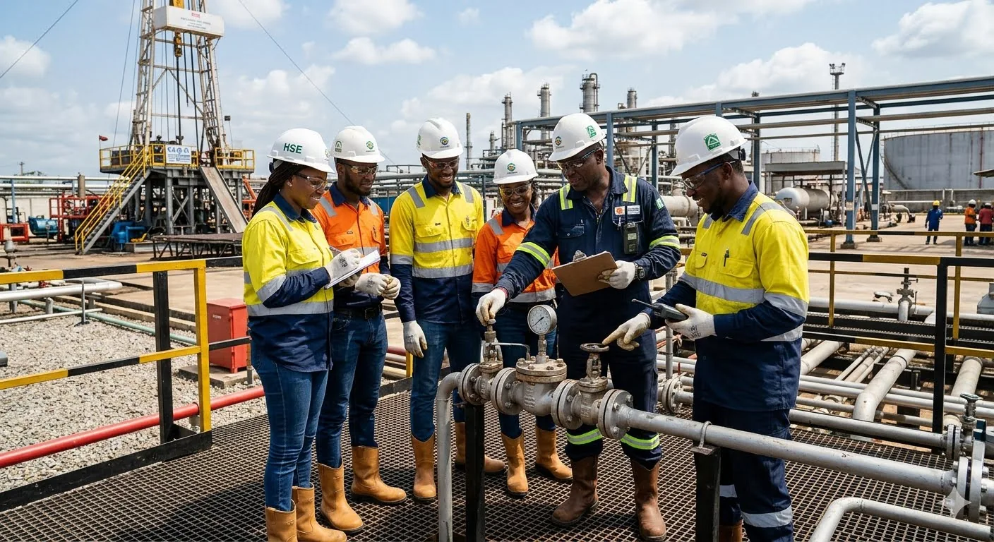 Maintenance industrielle et réparation d'équipements pétroliers