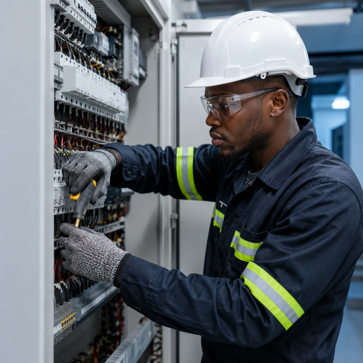 Maintenance électrique industrielle