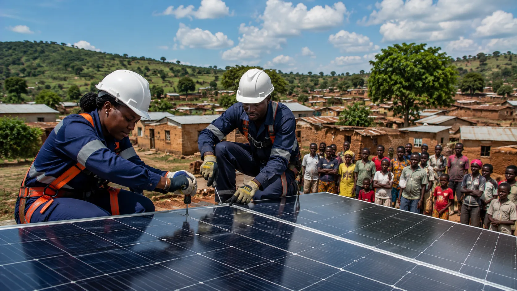 Déploiement de solutions solaires dans des zones rurales par NONTHON GROUP