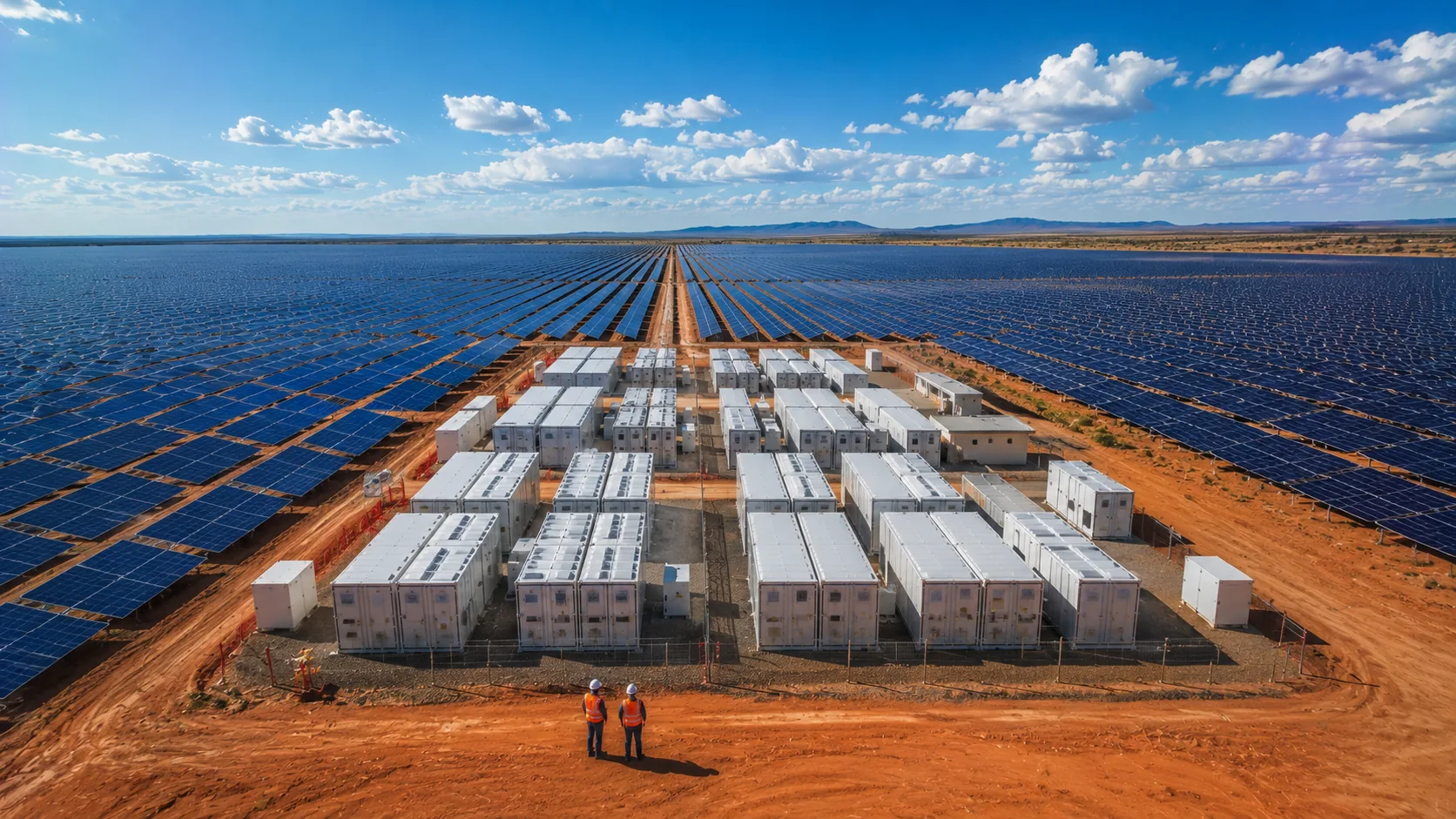 Centrale solaire avec stockage en puissances MW — NONTHON GROUP AVAILABLE