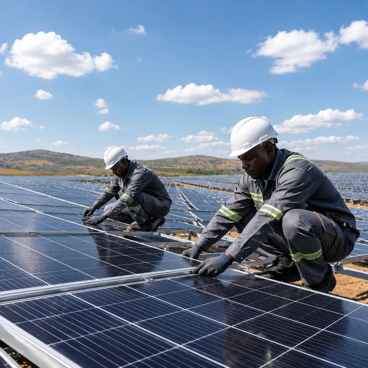 Centrale solaire photovoltaïque