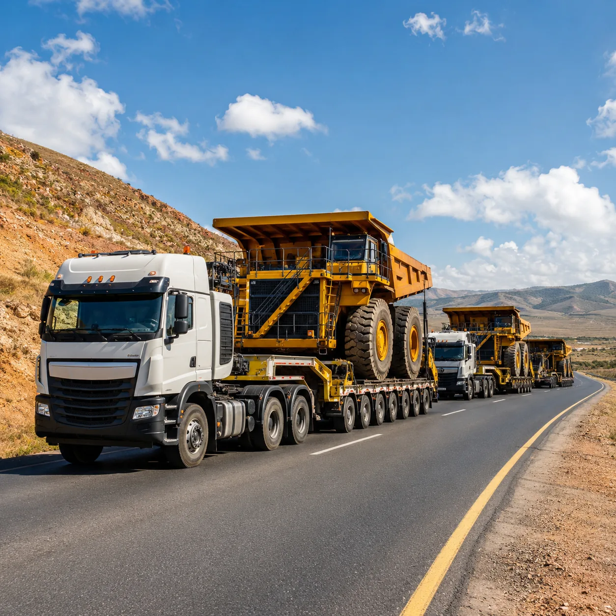 Logistique industrielle et transport de matériel